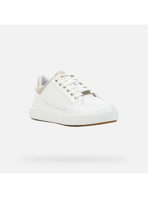 Geox Bílé dámské tenisky Geox Dalyla