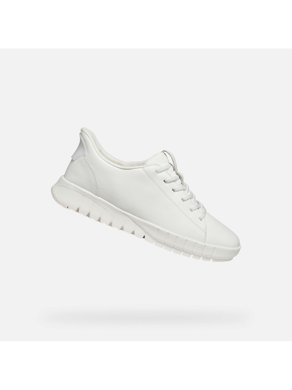 Geox Bílé dámské tenisky Geox Flextride Plus