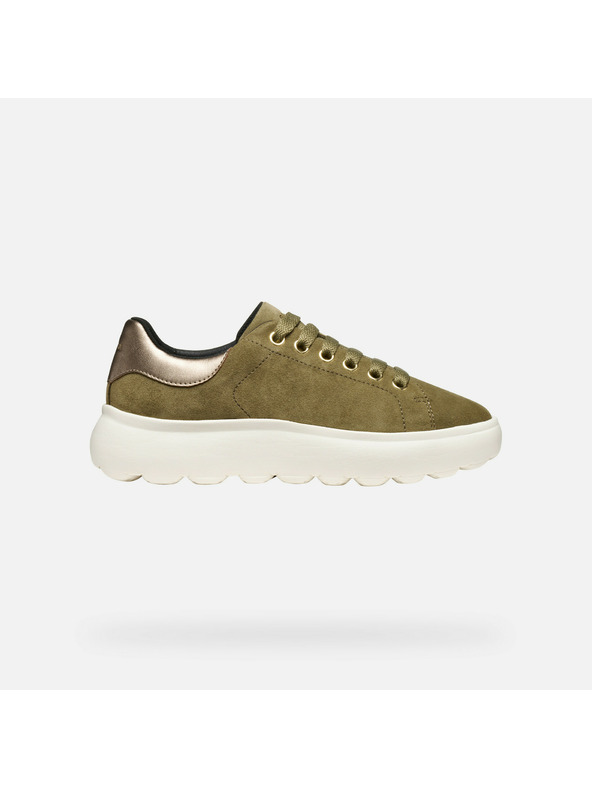 Geox Khaki dámské tenisky Geox Spherica EC4.1