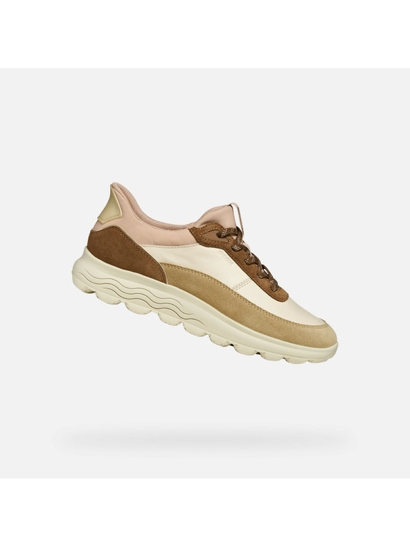 Geox Béžové dámské tenisky Geox Spherica Plus