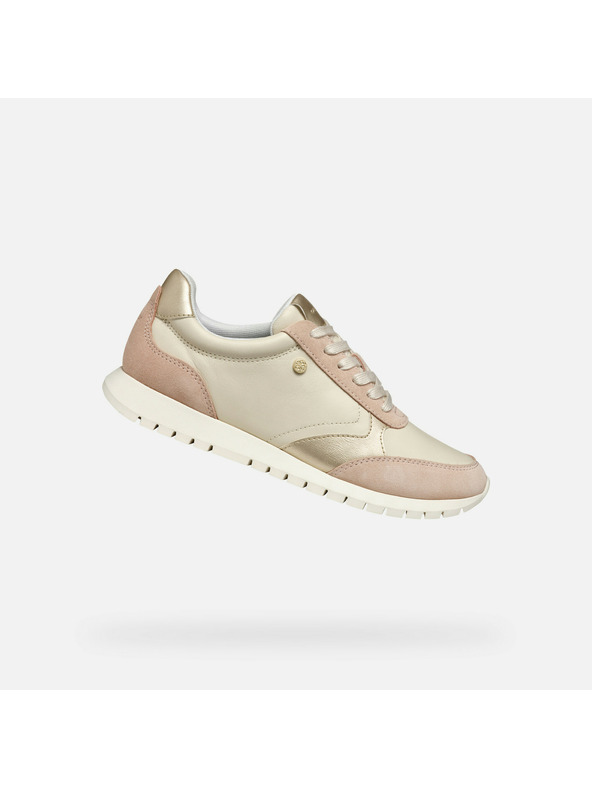 Geox Krémové dámské tenisky Geox Sukie 2.0