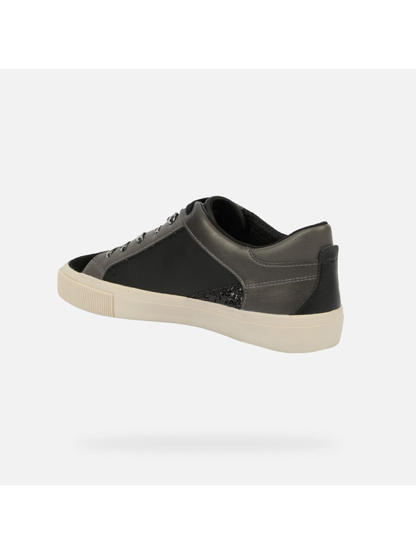 Geox Černé dámské tenisky Geox Emmeleny