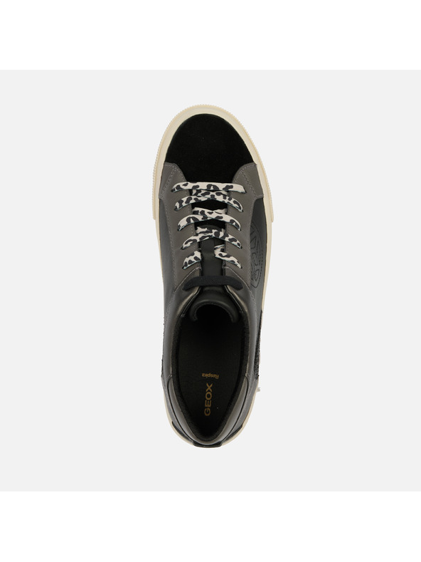 Geox Černé dámské tenisky Geox Emmeleny