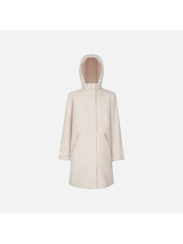 Geox Světle růžová dámská parka Geox Hoara