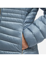 Geox Světle modré dámské péřové bundy Geox Jaysen
