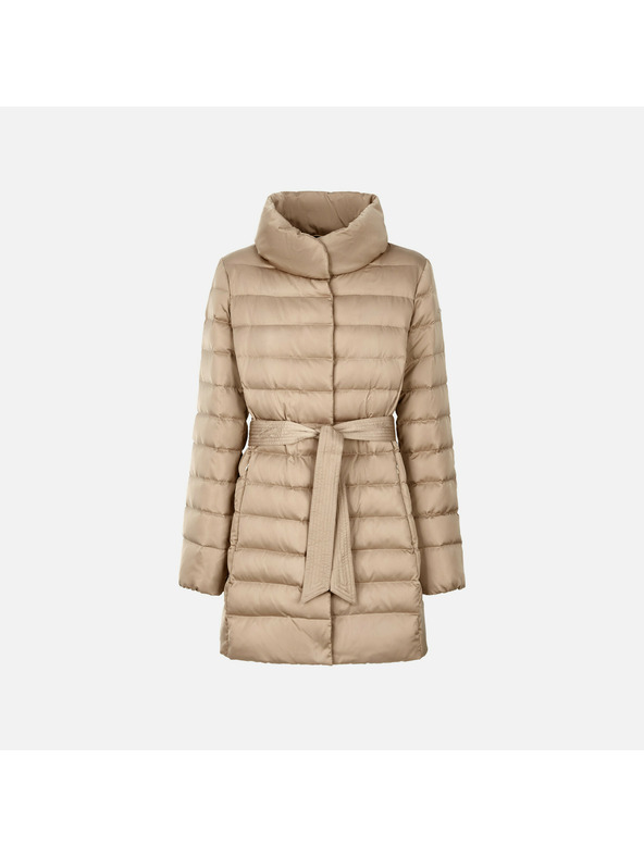 Geox Béžová dámská péřová bunda Geox Bettanie