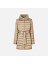 Geox Béžová dámská péřová bunda Geox Bettanie