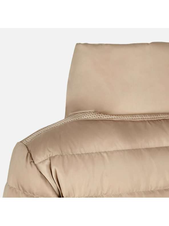 Geox Béžová dámská péřová bunda Geox Bettanie