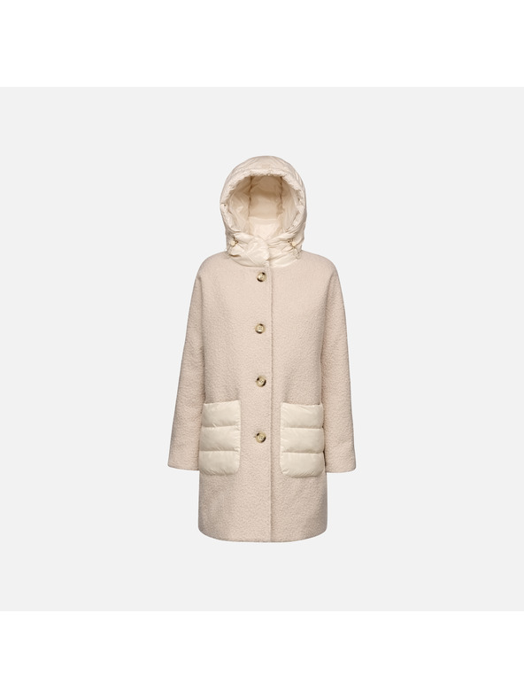 Geox Krémová dámská bunda Geox Calithe