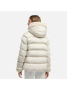 Geox Krémová dámská péřová bunda Geox Vilde