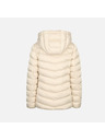 Geox Krémová dámská péřová bunda Geox Zosma