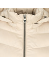 Geox Krémová dámská péřová bunda Geox Zosma