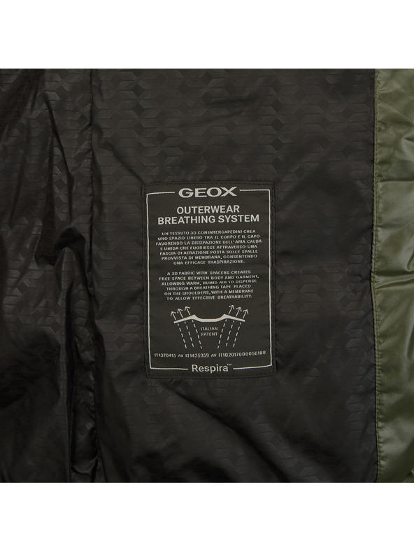 Geox Khaki dámská vesta Geox Bleyze