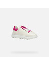Geox Bílé dívčí tenisky Geox Puffypop