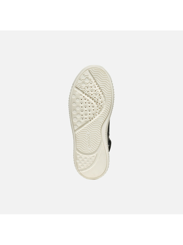 Geox Stříbrná dívčí kotníková obuv Geox Laquinny Girl