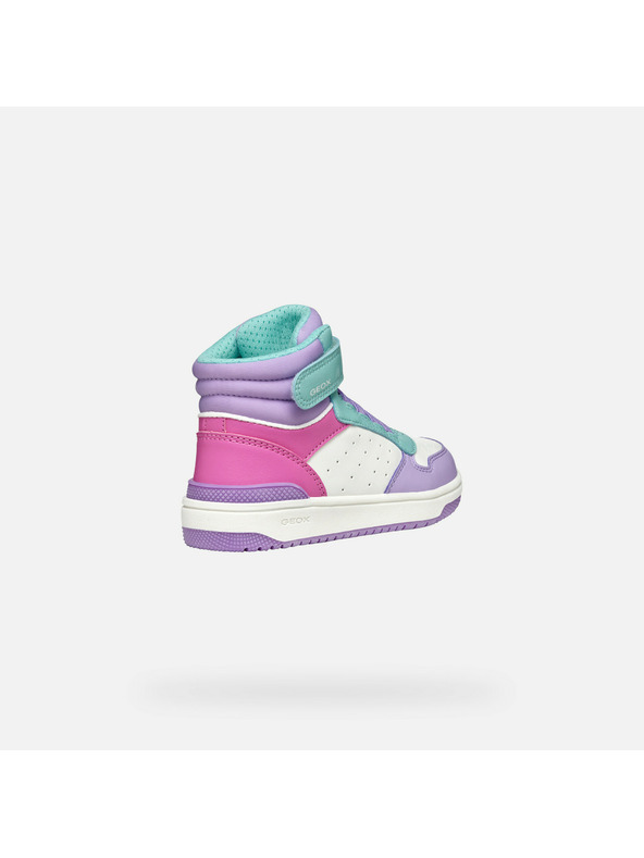 Geox Fialová dívčí kotníková obuv Geox Washiba Girl