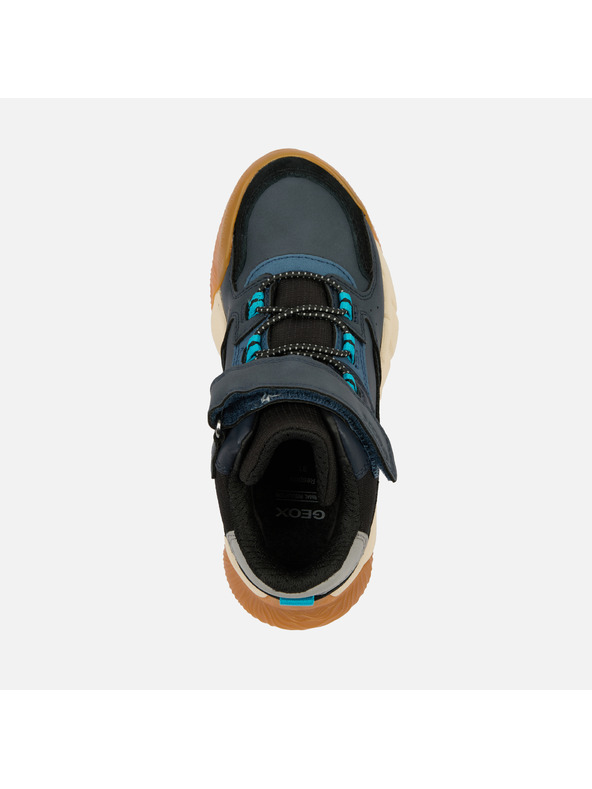 Geox Modrá chlapecká kotníková obuv Geox Flexyper Pro Boy B