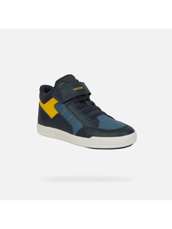 Geox Tmavě modrá chlapecká kotníková obuv Geox Arzach