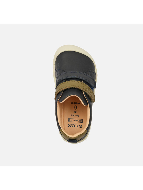 Geox Šedá chlapecká barefoot obuv pro první krůčky Geox Steppieup