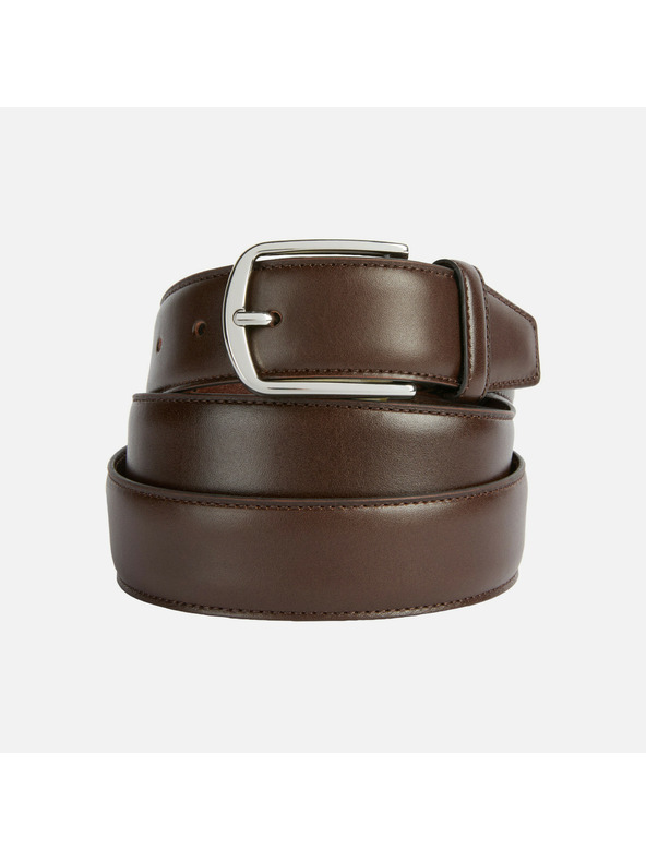 Geox Hnědý pánský pásek Geox Belt