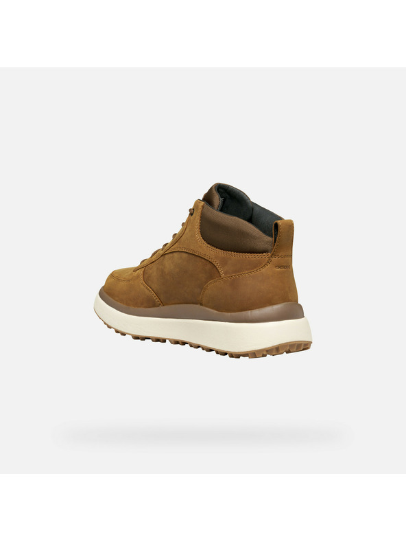 Geox Světle hnědá pánská kotníková obuv Geox Granito + Grip