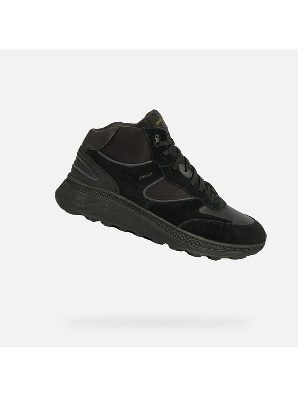 Geox Černá pánská kotníková obuv Geox Spherica Actif X1