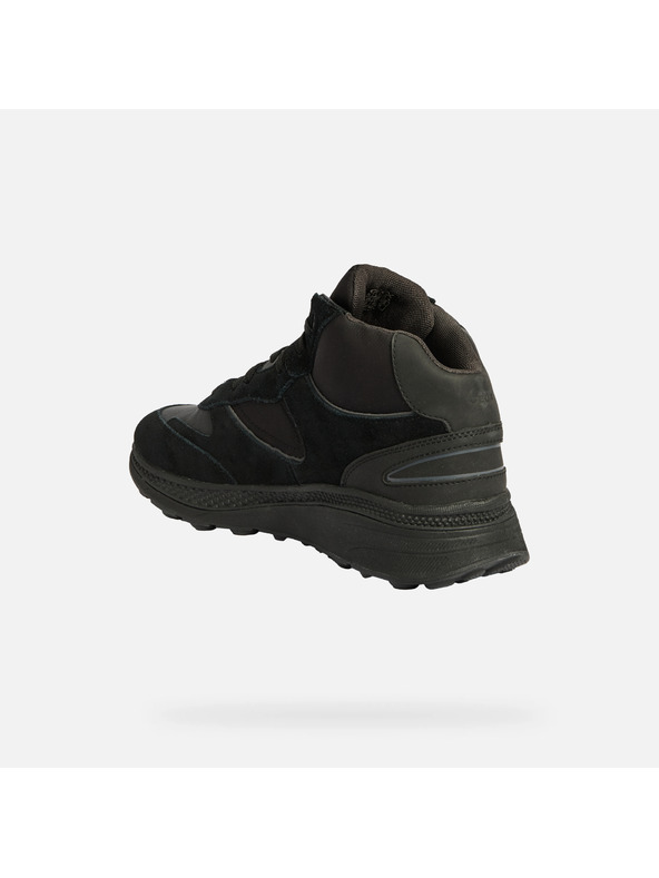 Geox Černá pánská kotníková obuv Geox Spherica Actif X1