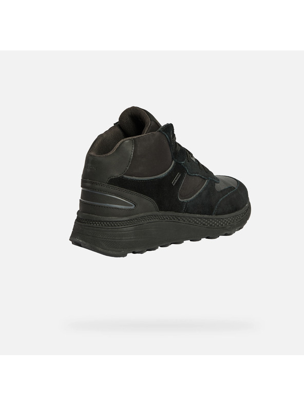 Geox Černá pánská kotníková obuv Geox Spherica Actif X1