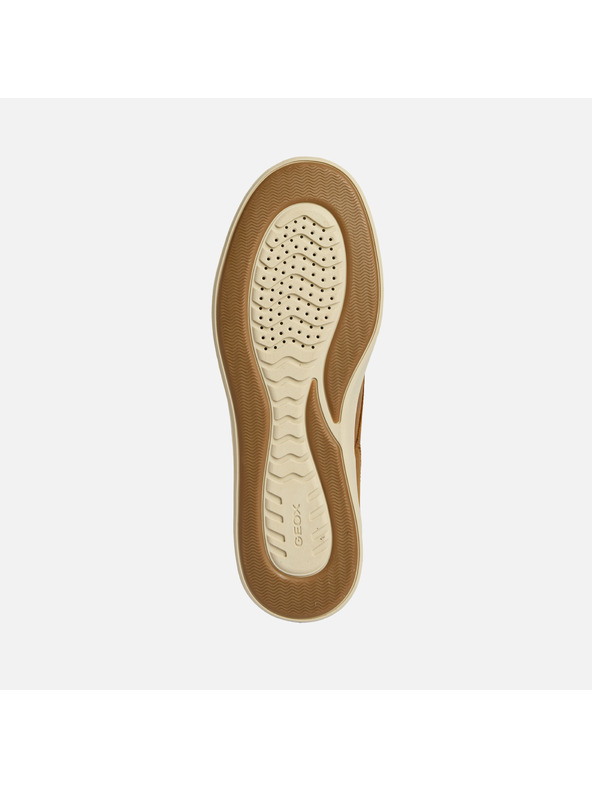 Geox Světle hnědá pánská kotníková obuv Geox Baltmoore