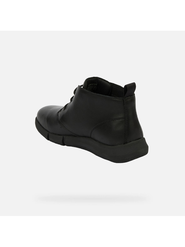 Geox Černá pánská kotníková obuv Geox Adacter M