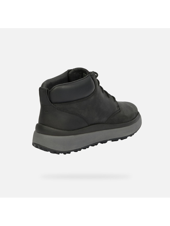 Geox Černá pánská kotníková obuv Geox Granito + Grip