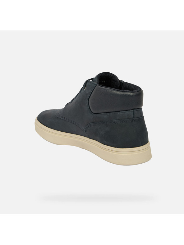 Geox Tmavě modrá pánská kotníková obuv Geox Baltmoore