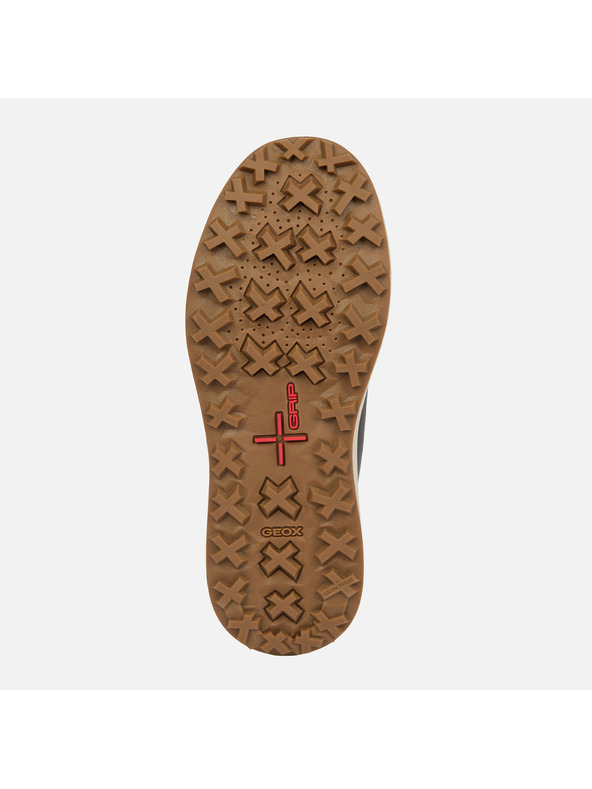 Geox Černá pánská kotníková obuv Geox Granito + Grip