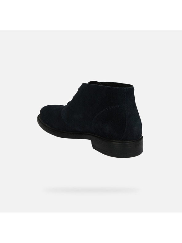 Geox Tmavě modrá pánská kotníková obuv Geox Terence