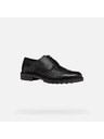Geox Černá pánská společenská obuv Geox Walk Pleasure C