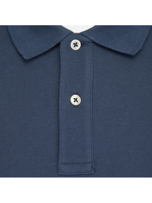 Geox Tmavě modré pánské polotričko Geox Polo