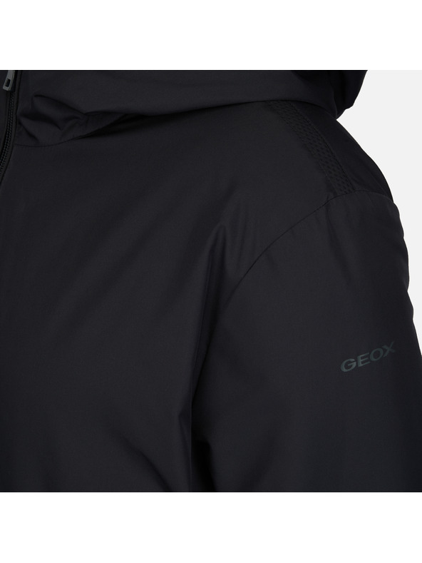 Geox Černá pánská bunda Geox Jharrod