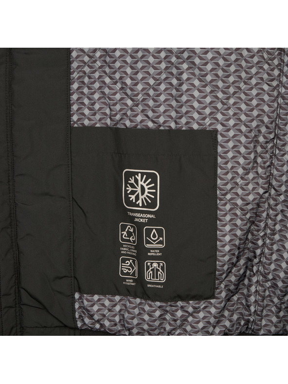 Geox Černá pánská bunda Geox Jharrod