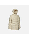 Geox Béžová pánská péřová bunda Geox Elver
