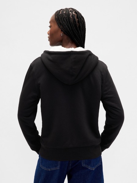GAP Zateplená mikina Logo Sherpa GAP