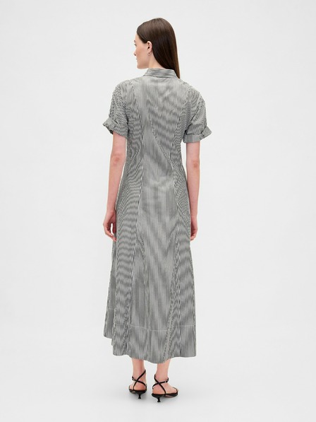 GAP Košilové popelínové midi šaty GAP