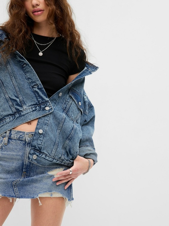 GAP Džínová mini sukně GAP