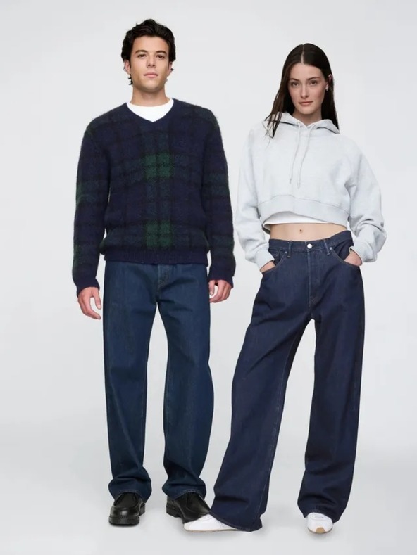 GAP Džíny Baggy Americana Unisex GAP