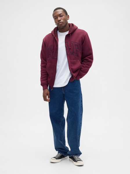 GAP Zateplená mikina s logem GAP