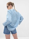 GAP Pruhovaná košile oversize GAP