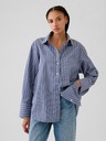 GAP Popelínová oversize košile Big Shirt GAP