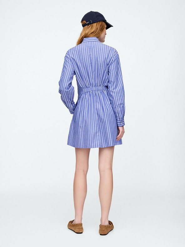 GAP Košilové popelínové mini šaty Gap