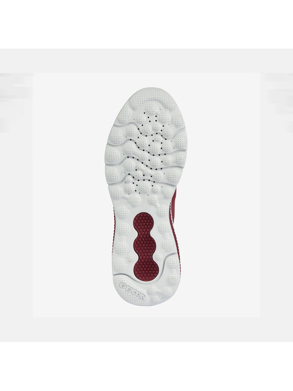 Geox Tmavě růžové dámské tenisky Geox Spherica Actif