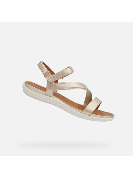 Geox Zlaté dámské sandály Geox Vega