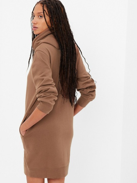 GAP Mikinové šaty s logem leopard GAP